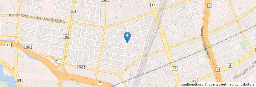Mapa de ubicacion de カフェ・ベローチェ en 일본, 도쿄도, 치요다.