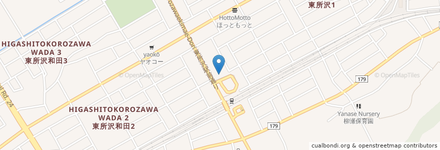 Mapa de ubicacion de 正栄デンタル en Japão, 埼玉県, 所沢市.