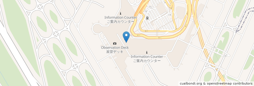 Mapa de ubicacion de IASS Lounge en Japan, Chiba Prefecture, Narita.