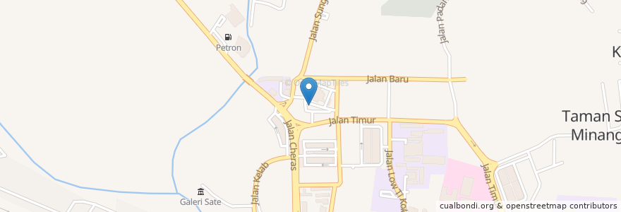Mapa de ubicacion de Parking Masjid en マレーシア, セランゴール, Majlis Perbandaran Kajang.