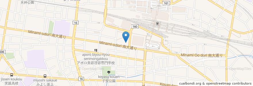 Mapa de ubicacion de 市川補正歯科(Phi歯科総合Center 3F) en اليابان, 東京都, 八王子市.