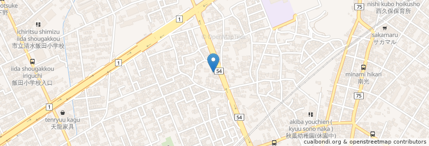 Mapa de ubicacion de コメダ珈琲店 en 일본, 시즈오카현, 시즈오카시, 清水区.