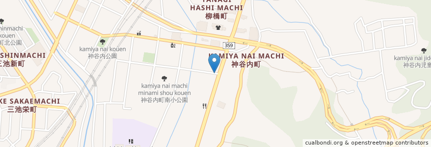 Mapa de ubicacion de 神谷内自転車駐輪場２ en اليابان, إيشيكاوا, 金沢市.