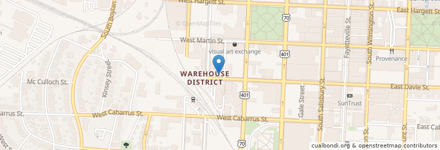 Mapa de ubicacion de The Pit en Amerika Birleşik Devletleri, Kuzey Karolina, Wake County, Raleigh.