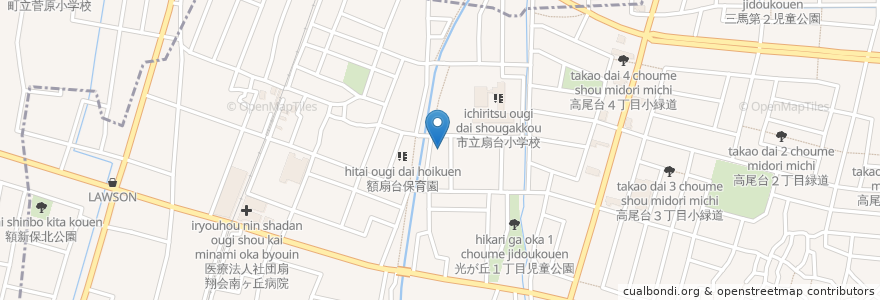 Mapa de ubicacion de 扇台公民館 en Jepun, 石川県, 金沢市.