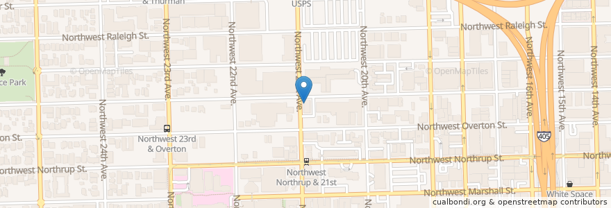 Mapa de ubicacion de Joe's Cellar Cafe en 美利坚合众国/美利堅合眾國, 俄勒冈州/俄勒岡州, Portland, Multnomah County.