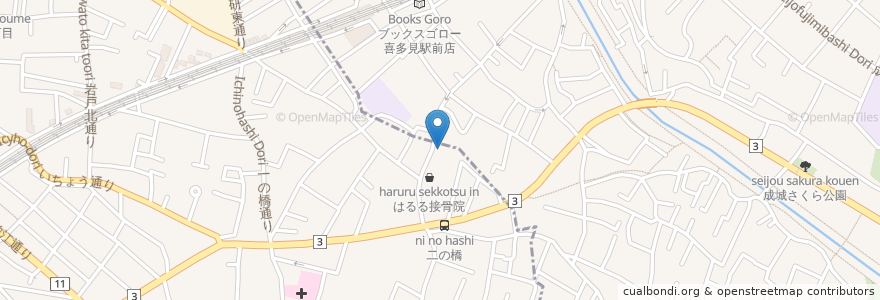 Mapa de ubicacion de とよ川 en اليابان, 東京都, 世田谷区.