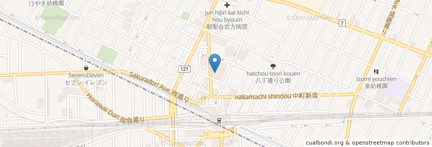 Mapa de ubicacion de サルバトーレ クオモ&パール en Jepun, 東京都, 武蔵野市.