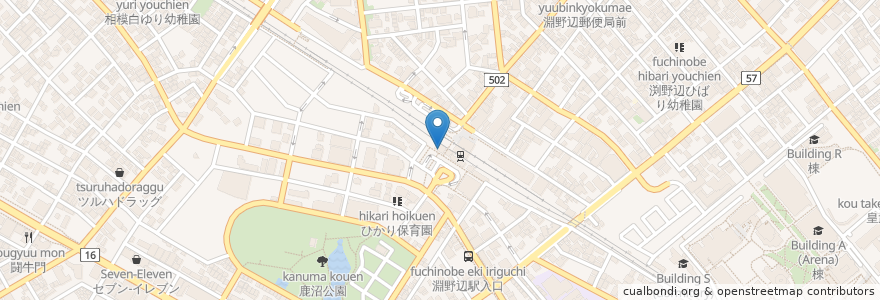 Mapa de ubicacion de Italian Tomato Cafe Jr. en Japón, Prefectura De Kanagawa, 相模原市, Barrio Chuo.
