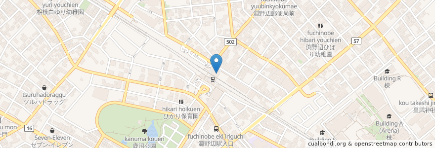 Mapa de ubicacion de サンマルクカフェ en Jepun, 神奈川県, 相模原市, 中央区.