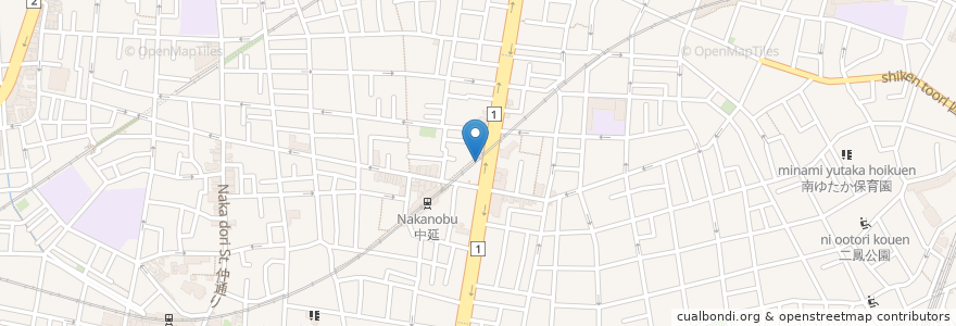 Mapa de ubicacion de エコステーション21 en Япония, Токио, Синагава.