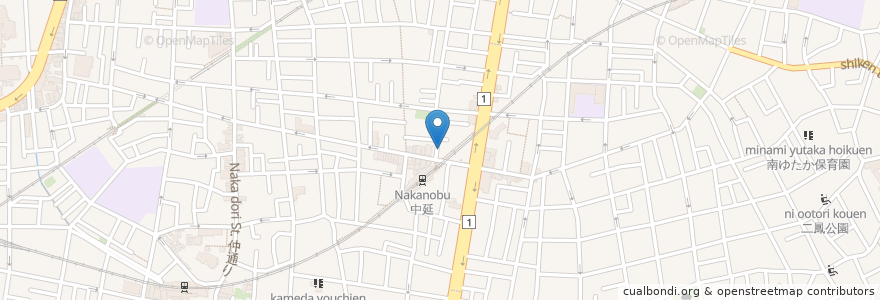 Mapa de ubicacion de サイクルタイムズ en 日本, 東京都, 品川区.