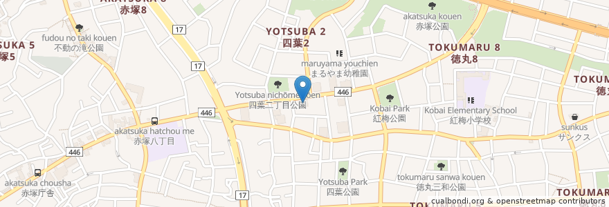 Mapa de ubicacion de サイゼリヤ en Jepun, 東京都, 板橋区.