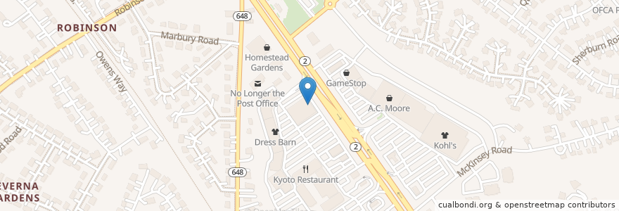 Mapa de ubicacion de Honey Baked Ham and Cafe en Amerika Syarikat, Maryland, Anne Arundel County, Severna Park.