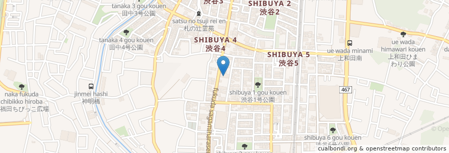 Mapa de ubicacion de 須藤整形外科クリニック en 日本, 神奈川縣, 大和市.