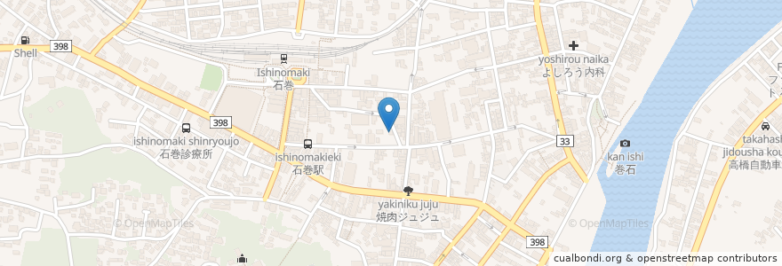 Mapa de ubicacion de きら天きら亭 en Япония, Мияги, 石巻市.