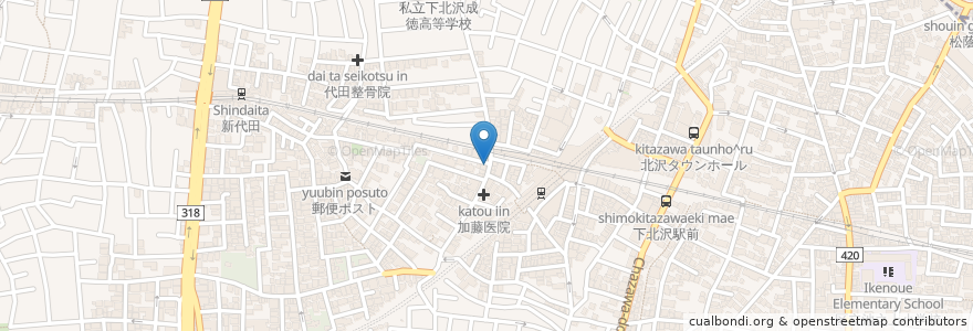 Mapa de ubicacion de 美都デンタルクリニック en 日本, 東京都, 世田谷区.