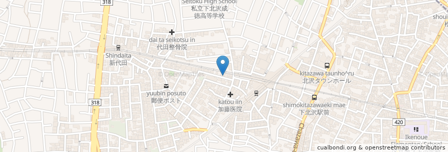 Mapa de ubicacion de PiZZERiA LABEFANA en 日本, 东京都/東京都, 世田谷区.