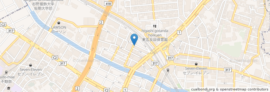 Mapa de ubicacion de SNATCH en 일본, 도쿄도, 品川区.