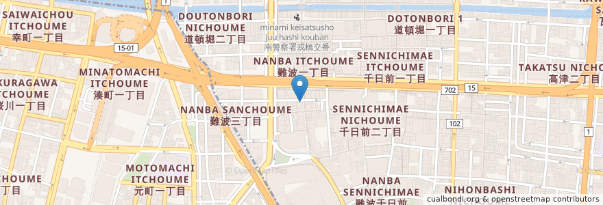 Mapa de ubicacion de マクドナルド en Jepun, 大阪府, 大阪市.