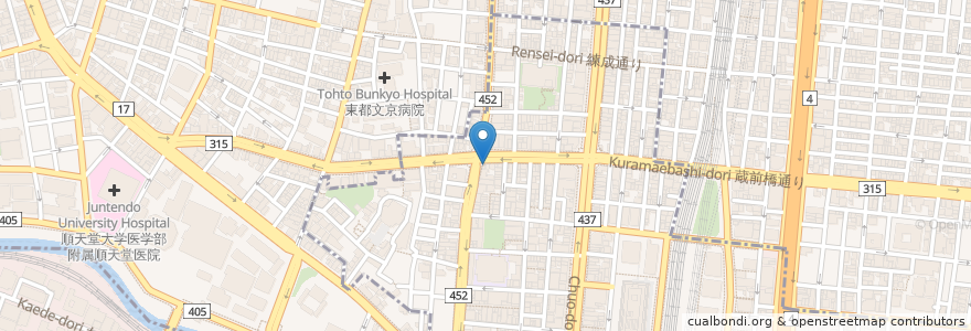Mapa de ubicacion de ジャン・カレー en 日本, 東京都.