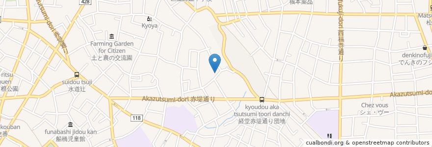Mapa de ubicacion de 大森クリニック en Japan, Tokio, 世田谷区.