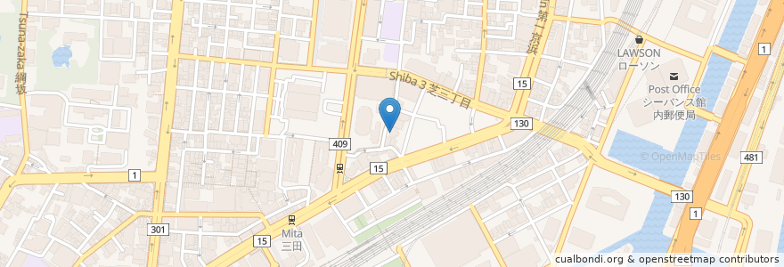 Mapa de ubicacion de Bodaiju en Japan, Tokyo, Minato.
