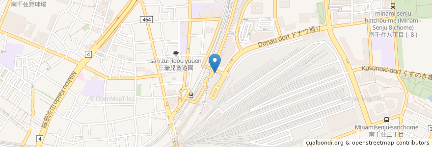 Mapa de ubicacion de CoCo壱番屋 en Jepun, 東京都.