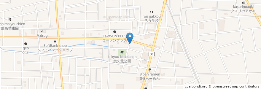 Mapa de ubicacion de 富永耳鼻咽喉科医院 en Japón, Prefectura De Fukui, 福井市.
