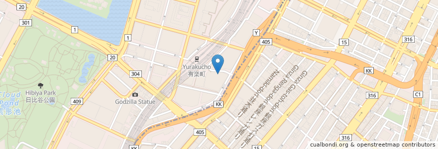 Mapa de ubicacion de 品川近視クリニック en 日本, 東京都.