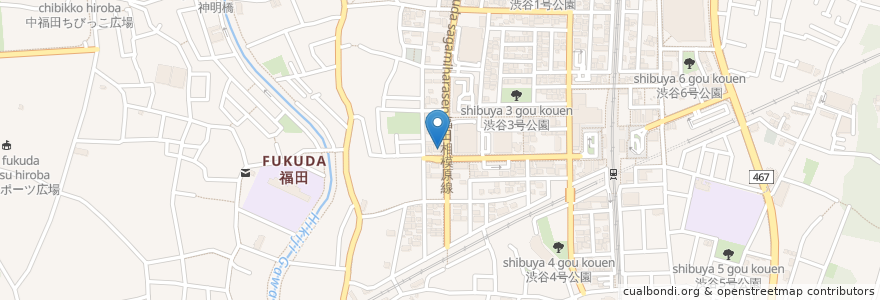 Mapa de ubicacion de みひらクリニック en Japan, 神奈川県, 大和市.