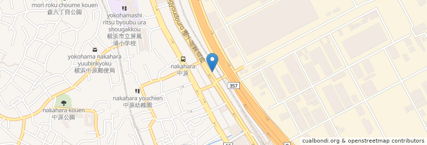 Mapa de ubicacion de 景珍酒家 en اليابان, كاناغاوا, 横浜市, 磯子区.