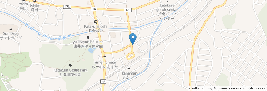 Mapa de ubicacion de さくら歯科 en Japan, Tokio, 八王子市.