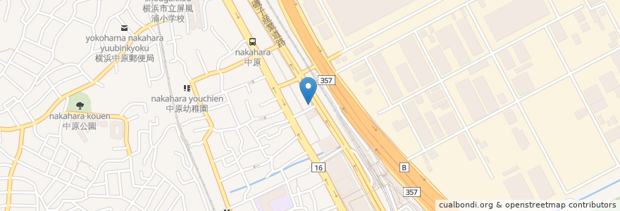Mapa de ubicacion de 串揚げ居酒屋 神吉 en Япония, Канагава, Йокогама, Исого.