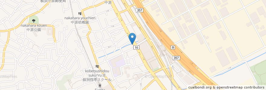 Mapa de ubicacion de タイムズ en 日本, 神奈川縣, 横滨市, 磯子区.