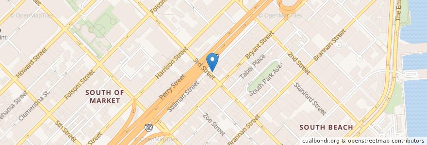 Mapa de ubicacion de Garaje en Amerika Birleşik Devletleri, Kaliforniya, San Francisco, San Francisco.
