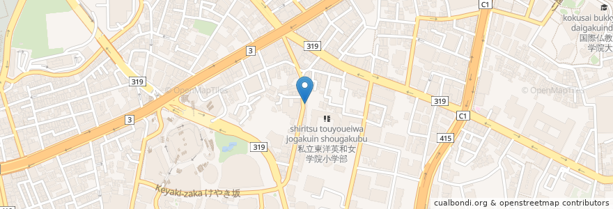 Mapa de ubicacion de Jomon Roppongi en Japan, Tokio, 港区.