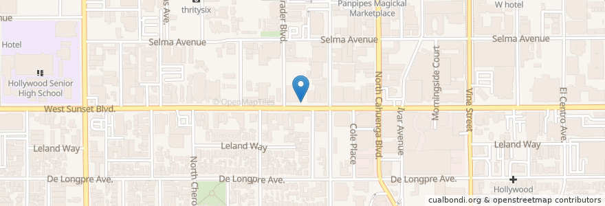 Mapa de ubicacion de Boulevard3 en アメリカ合衆国, カリフォルニア州, Los Angeles County, ロサンゼルス.