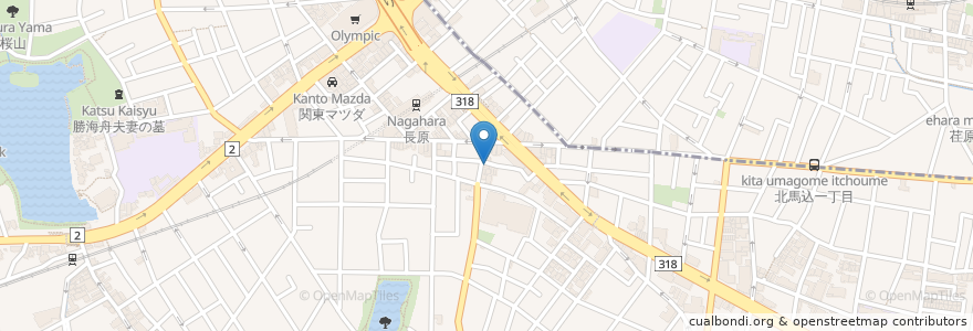 Mapa de ubicacion de ビストロ・ラ・グロゼイユ en اليابان, 東京都, 大田区.