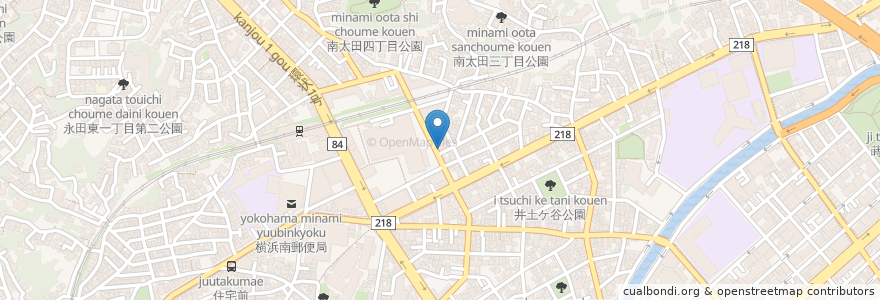 Mapa de ubicacion de ミュージックパブ れもん en Japón, Prefectura De Kanagawa, Yokohama, Barrio Minami.