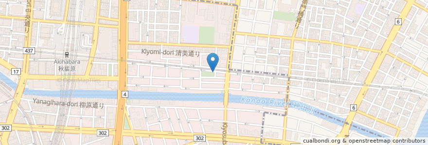 Mapa de ubicacion de 草分稲荷神社 en اليابان, 東京都.