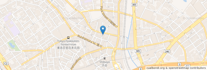 Mapa de ubicacion de HAI GARDEN en ژاپن, 東京都, 渋谷区.