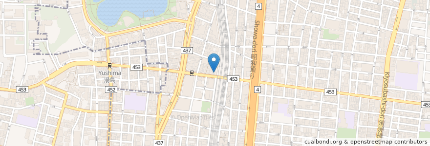 Mapa de ubicacion de コクミン en Japon, Tokyo, 台東区.