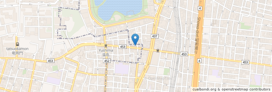 Mapa de ubicacion de 大島薬局 en 日本, 東京都, 台東区.