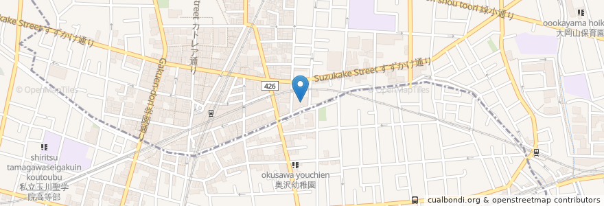 Mapa de ubicacion de 自由が丘スイーツフォレスト en Jepun, 東京都, 目黒区.