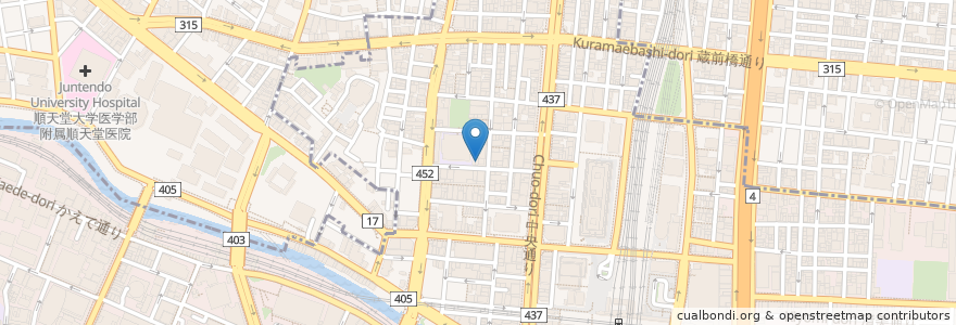 Mapa de ubicacion de Cafe & Bar B-Cats en Jepun, 東京都, 千代田区.
