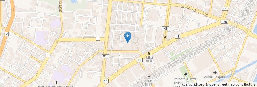 Mapa de ubicacion de SEIRYU en Giappone, Tokyo, Minato.