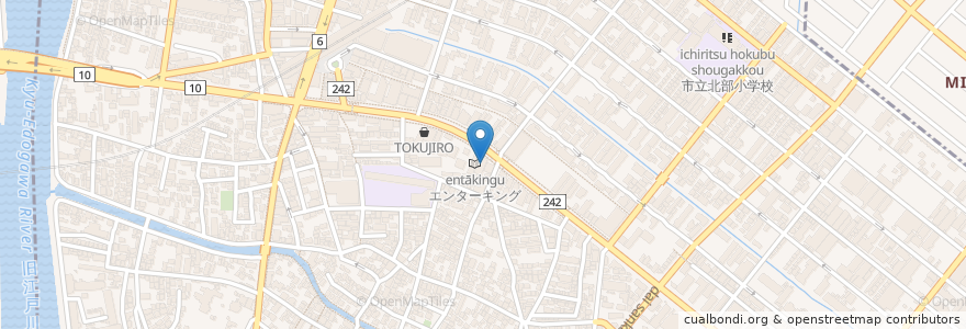 Mapa de ubicacion de おもちゃのいえ保育園 en Japón, Prefectura De Chiba, Urayasu.