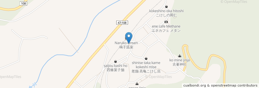 Mapa de ubicacion de 軽食喫茶まるゆ en Japan, Miyagi Prefecture, Osaki.