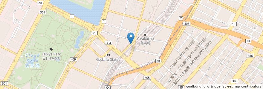 Mapa de ubicacion de さわら en 일본, 도쿄도, 치요다.